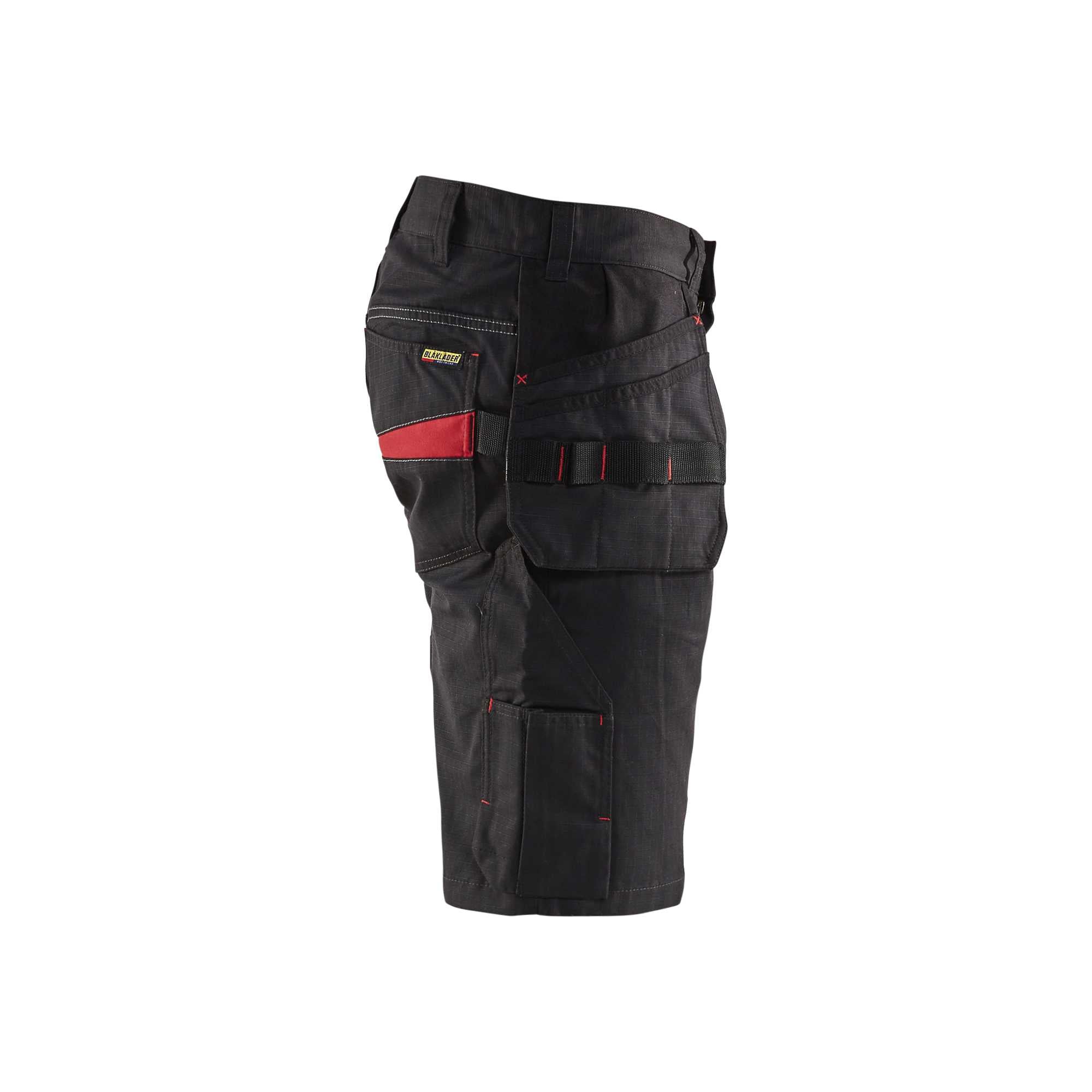 BLAKLADER 14941330 Service Shorts with Tool Pockets Work Shorts Men - ripstop fabric